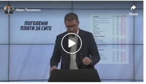 Пешевски до Мицкоски: Пред избори зборуваше едно, денес како премиер …!