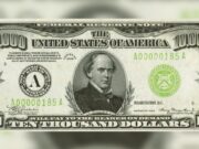 Ретка банкнота од 10.000 долари продадена на аукција за 480.000 долари
