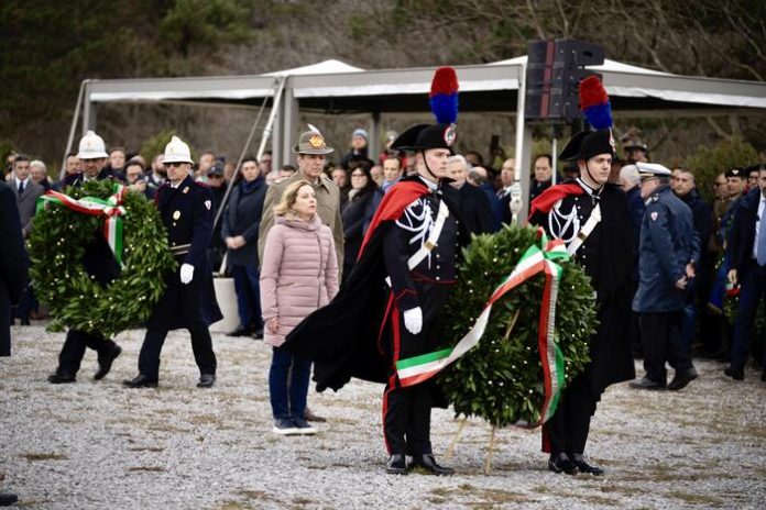 Meloni, Ricordo spazza via imperdonabili decenni di oblio