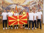 Претседателката Сиљановска-Давкова ги прими македонските спортисти кои ќе учествуваат на Олимпијадата во Париз