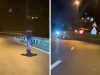 Еден млад човек возел електричен скутер на автопатот во близина на Сплит. Тоа му беше одземено