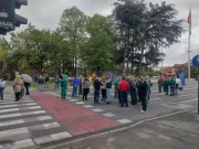 Вработените на ЈП „Паркови и зеленило“ – Скопје повторно протестираа