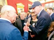 Влатко Стефановски и Милчо Манчевски на прием кај Кралот Чарлс трети