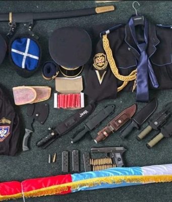 Црногорската полиција разби мрежа од проруски платеници. Многу пари, оружје и униформи