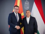 Мицкоски кај Орбан кој е во предизборие на Унгарија, темите се економија