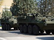 АРМ ја јакне мобилноста за одбрана на Македонија. Пристигнаа првите „страјкери“ од САД