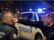 Пијан скопјанец уринирал врз службено возило на Град Скопје, па му искршил нос на комунален редар – интервенирала и полиција