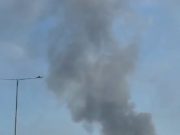 Гори отпад во Шутка