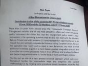 Франција и Германија го објавија новиот предлог за постепено проширување
