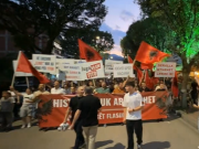 (Видео) Приврзаници на ДУИ протестираа во Тетово против укинувањето на одлуката за преименување на улици од 2007