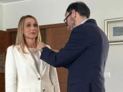 Поранешната министерка Мери Младеновска-Ѓорѓиевска одликувана со орден од италијанскиот претседател Матарела