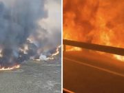 ВИДЕО Пожари во Шпанија и Франција.Голема евакуација на 135.000 луѓе
