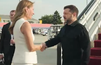 Украинскиот претседател Володимир Зеленски пристигна во Србија